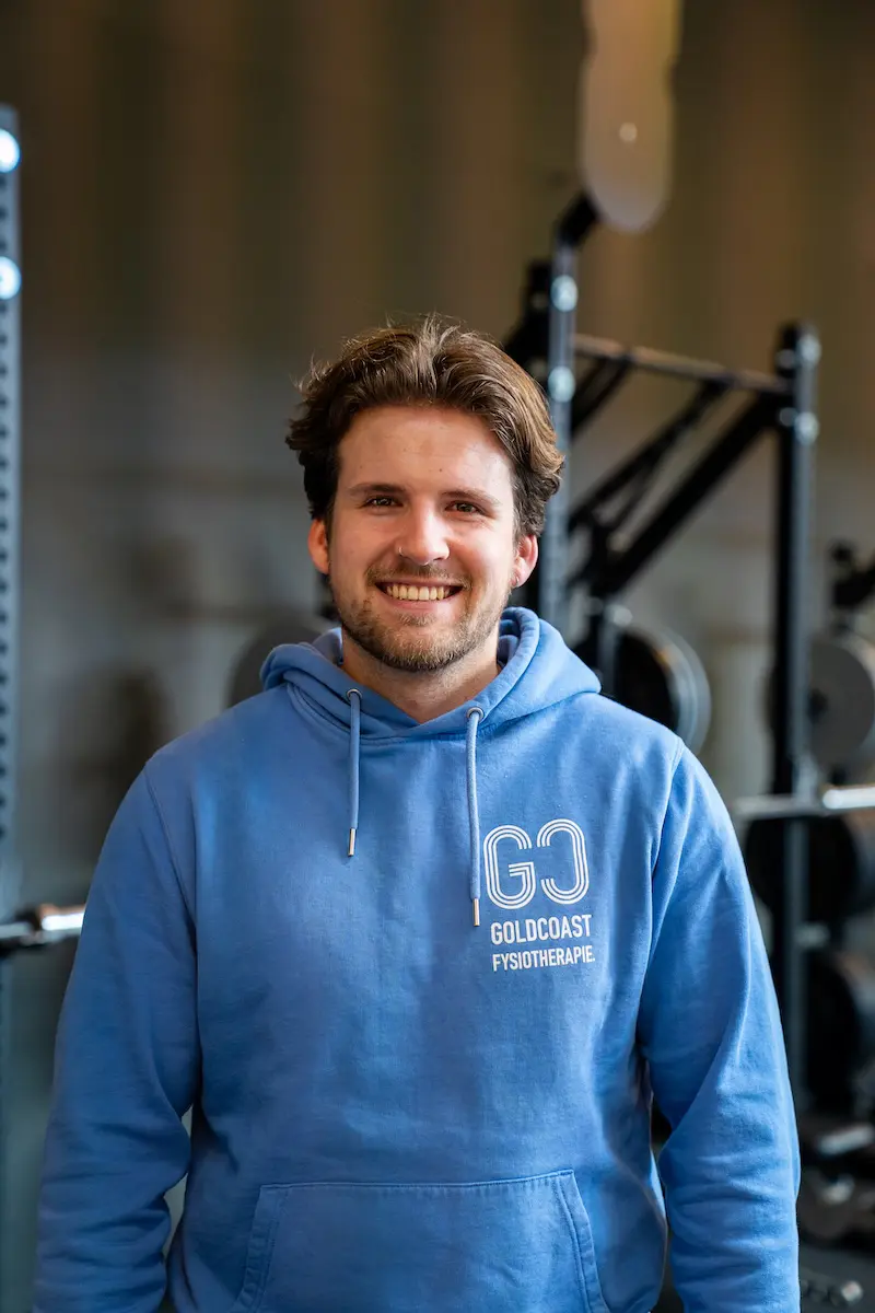 Gijs, sportfysiotherapeut bij Goldcoast Fysiotherapie